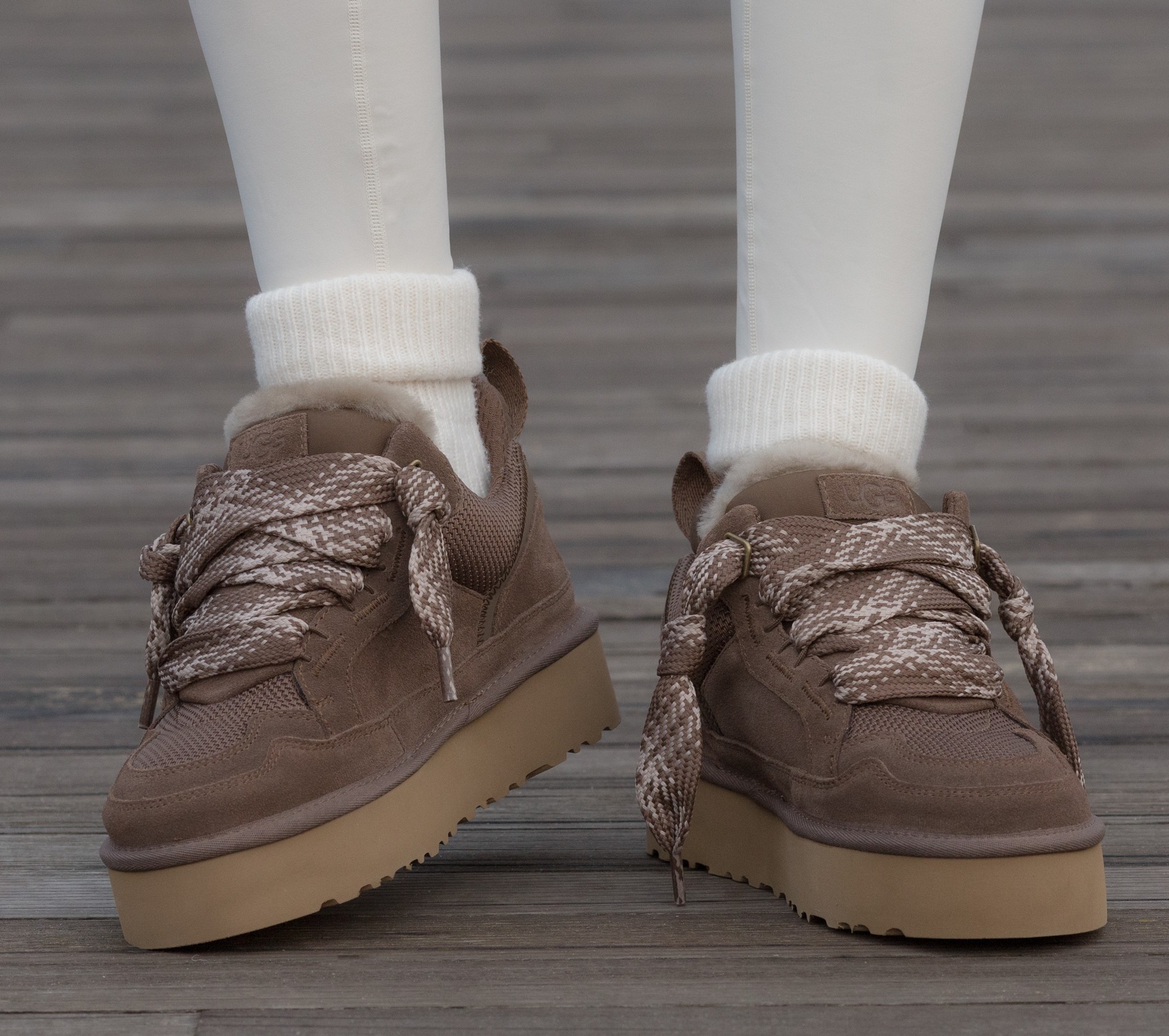 Ugg Lowmel Sneaker Platform Brown-Olive - Зображення 2