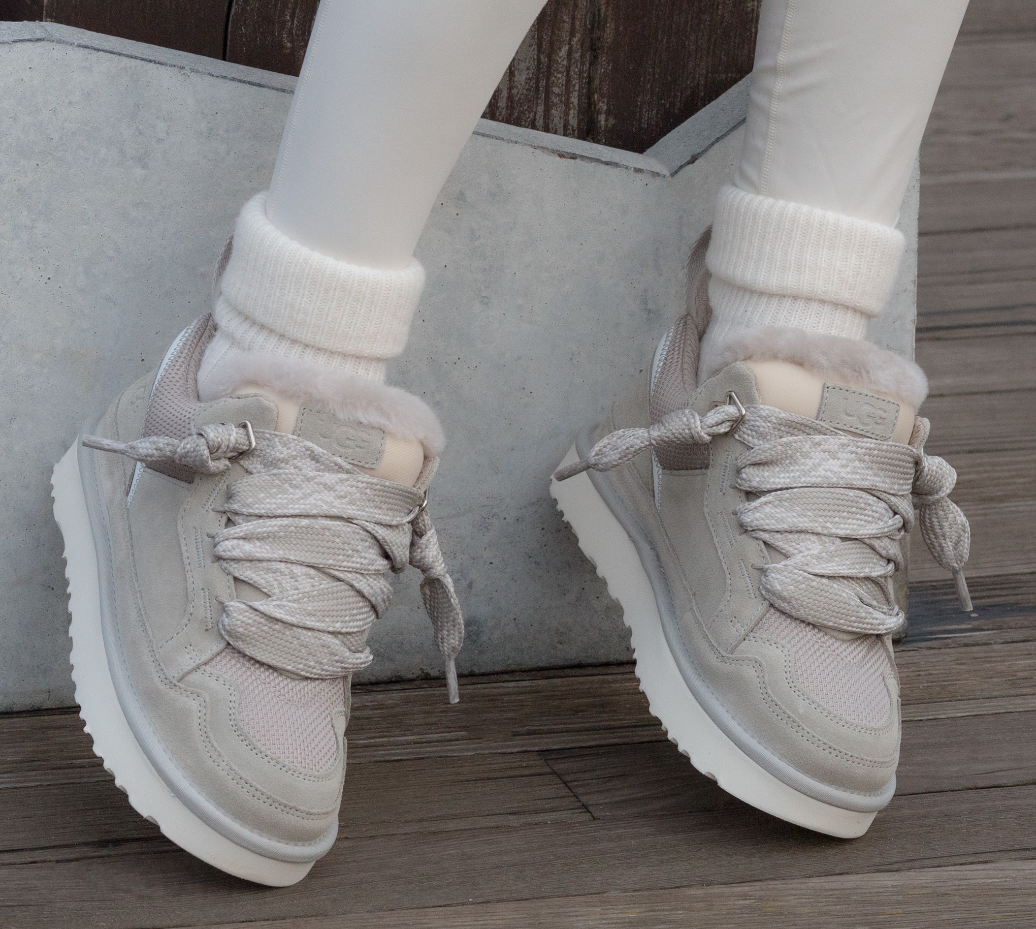 Ugg Lowmel Sneaker Light Grey - Зображення 4