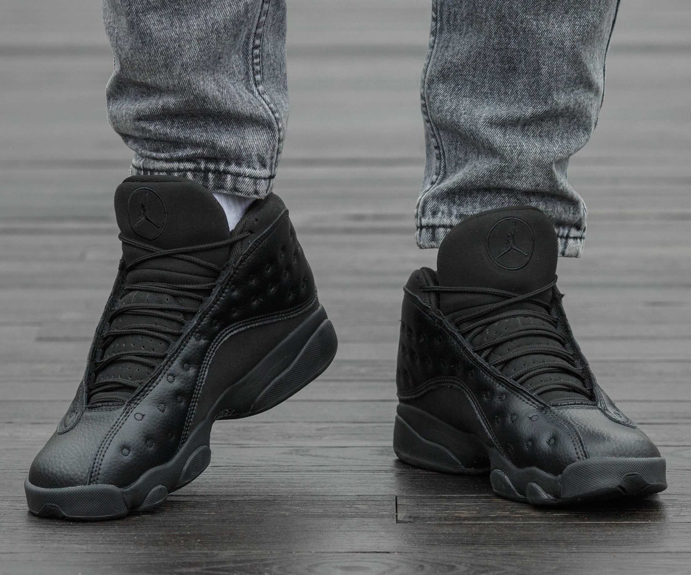 Air Jordan Retro 13 Triple Black - Зображення 2