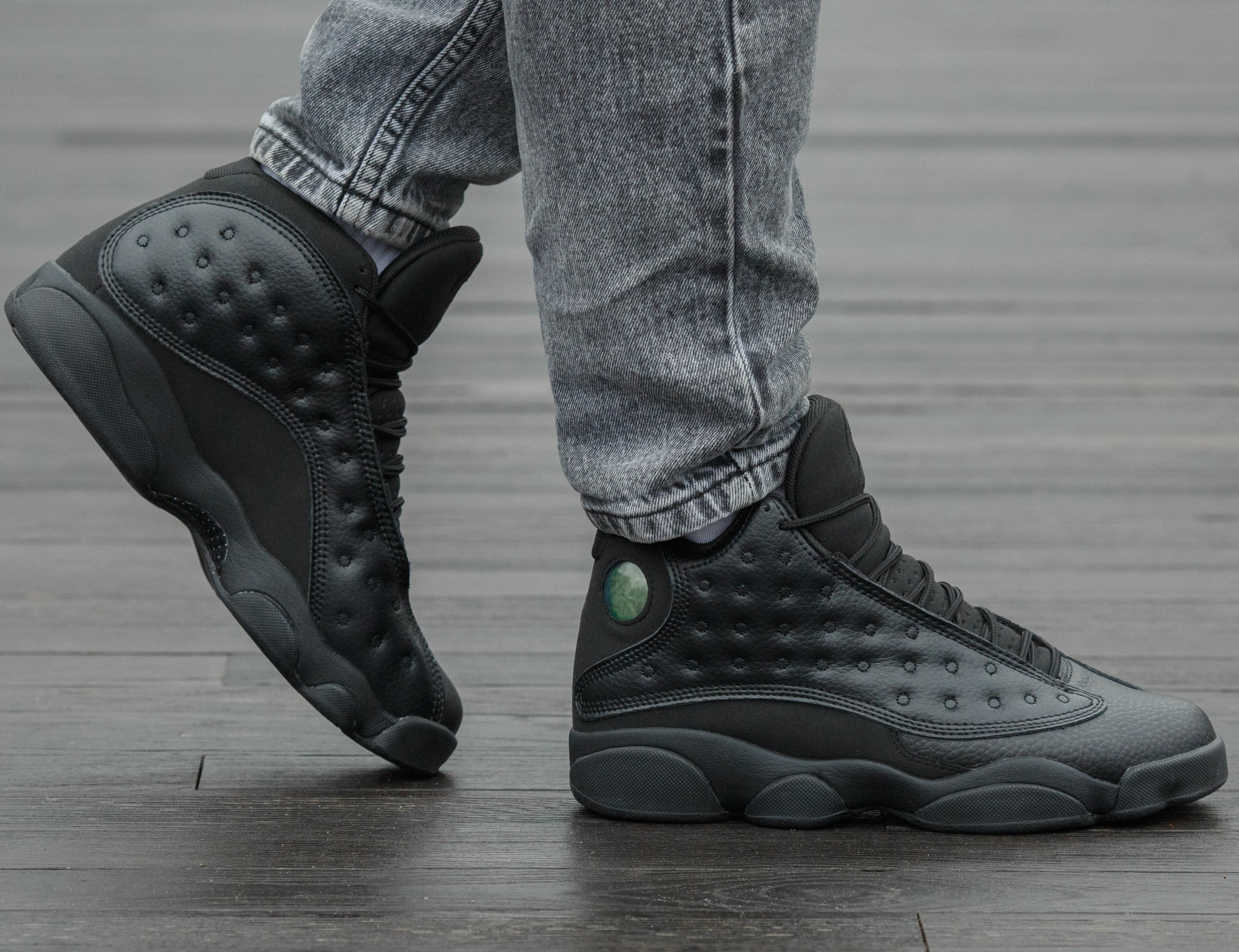 Air Jordan Retro 13 Triple Black - Зображення 5