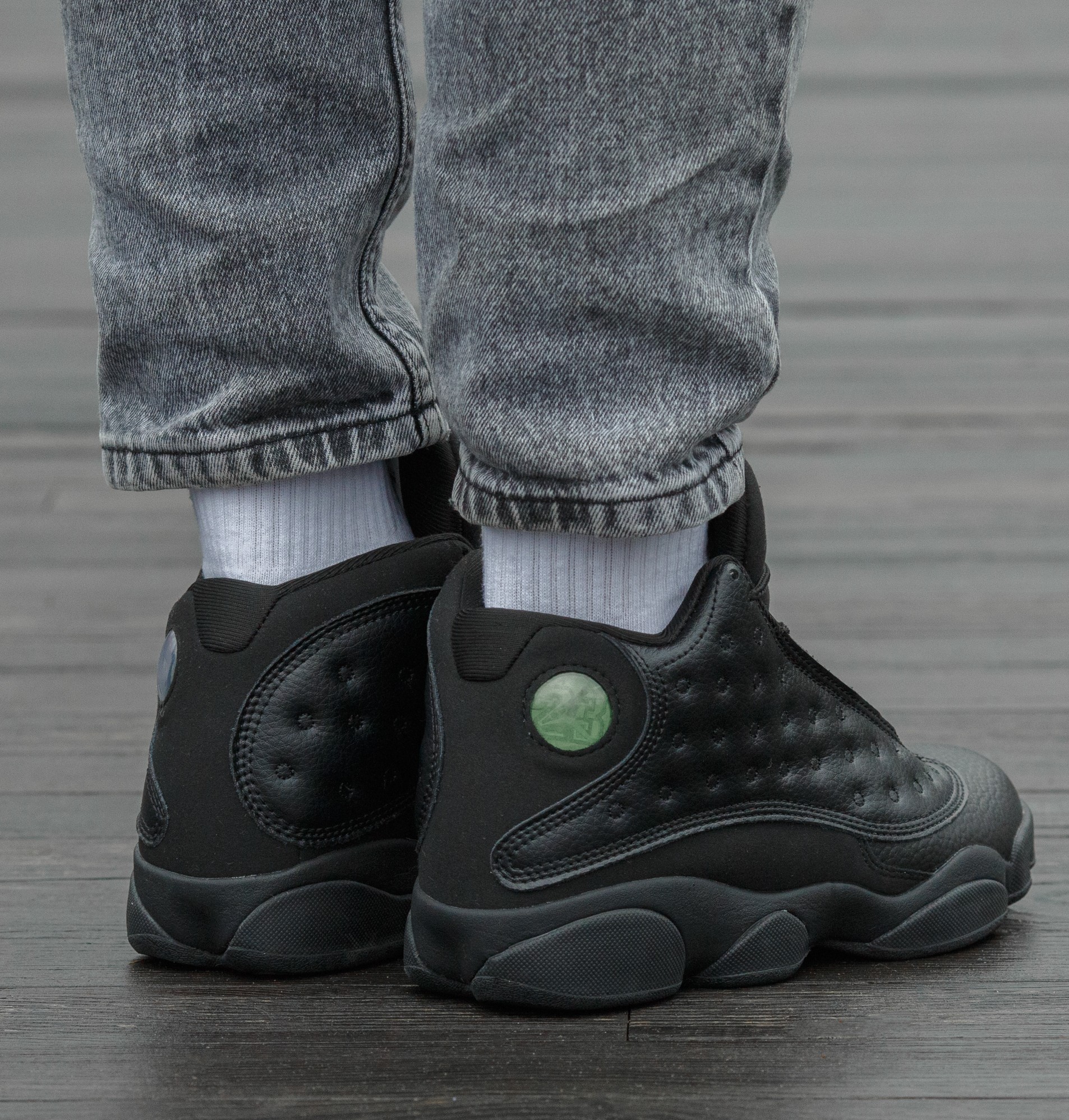 Air Jordan Retro 13 Triple Black - Зображення 6