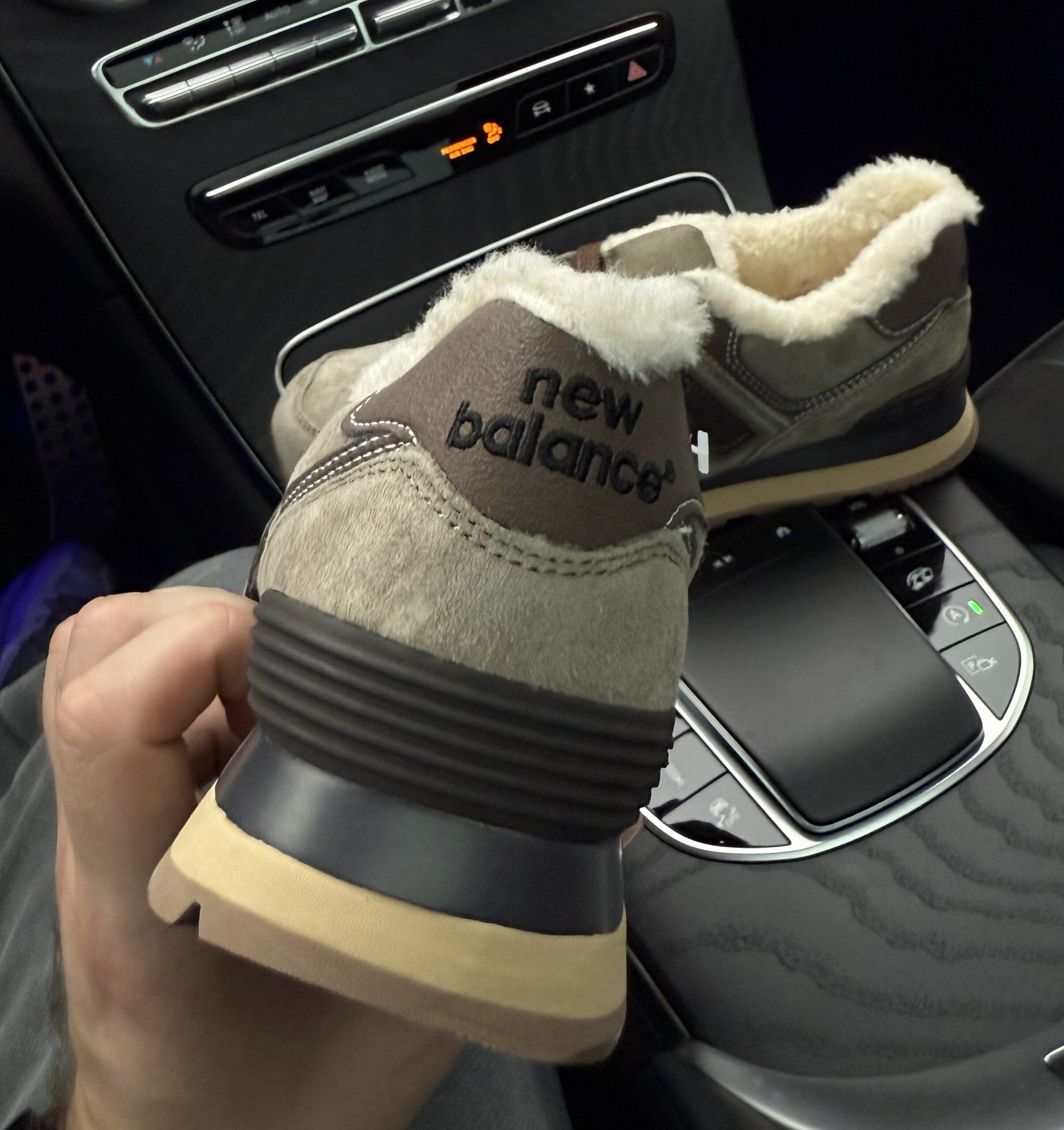 New Balance 574 Brown Fur - Зображення 3