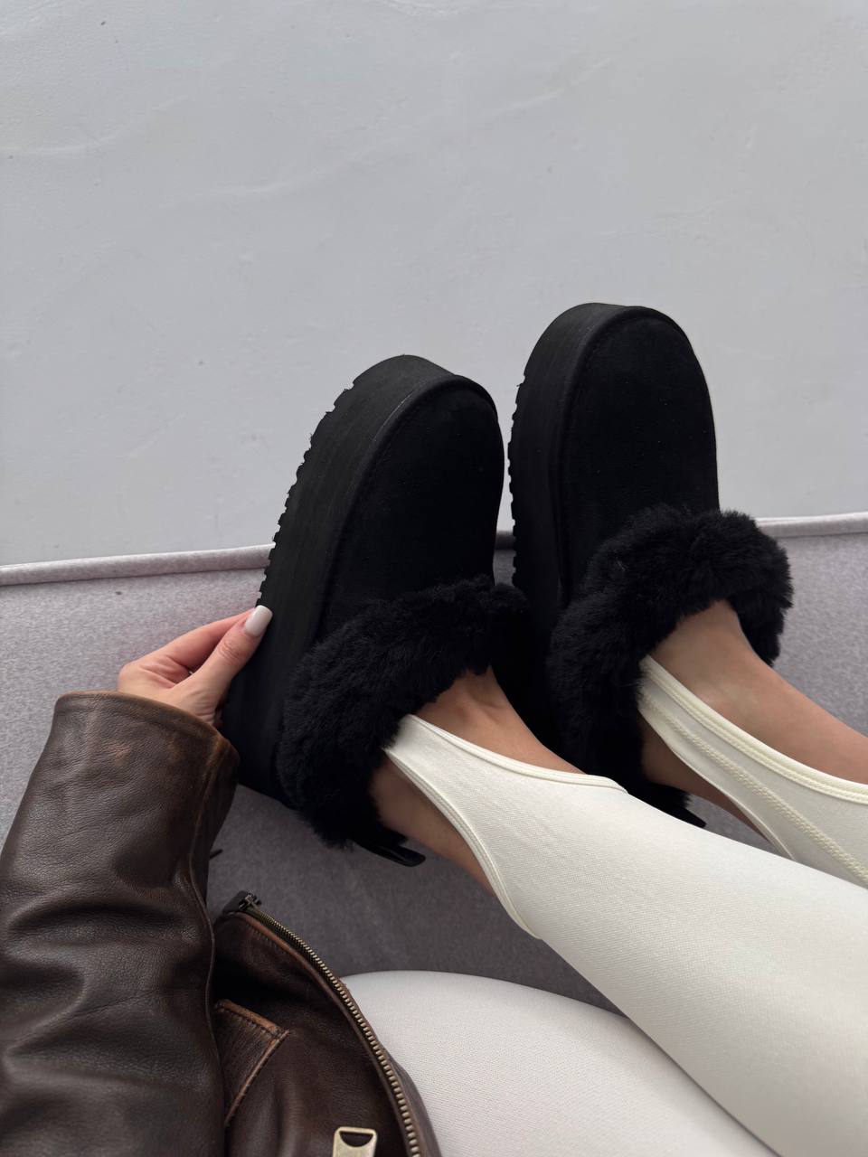 Ugg Tazelle Platform Black - Зображення 2