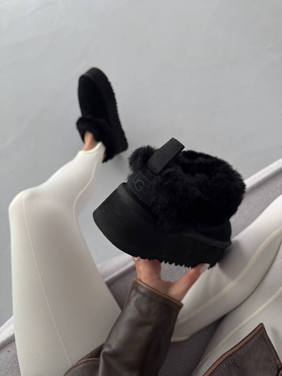 Ugg Tazelle Platform Black - Зображення 7