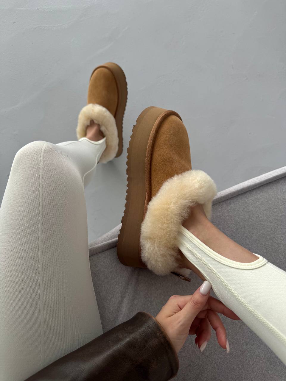 Ugg Tazelle Platform Chestnut - Зображення 4