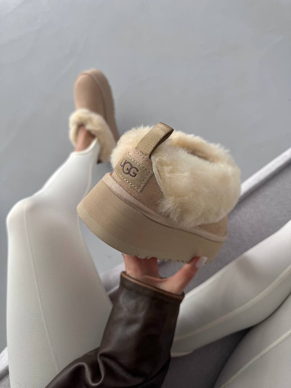 Ugg Tazelle Platform Sand - Зображення 7