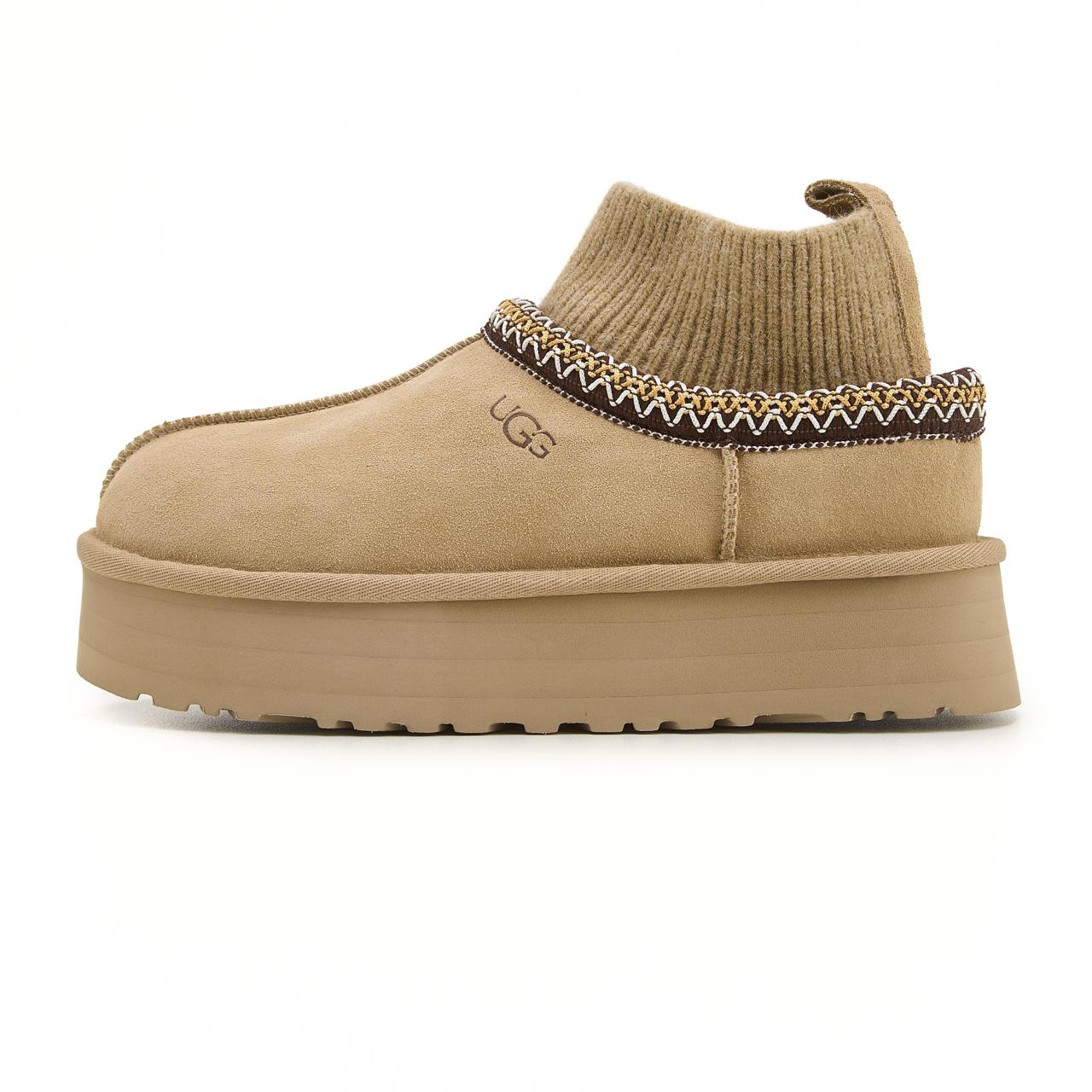 Ugg Tasman Platform Sock Beige Brown