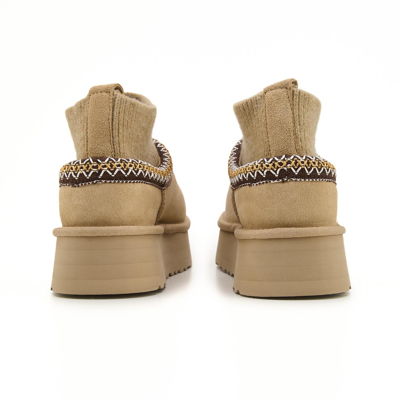 Ugg Tasman Platform Sock Beige Brown - Зображення 4