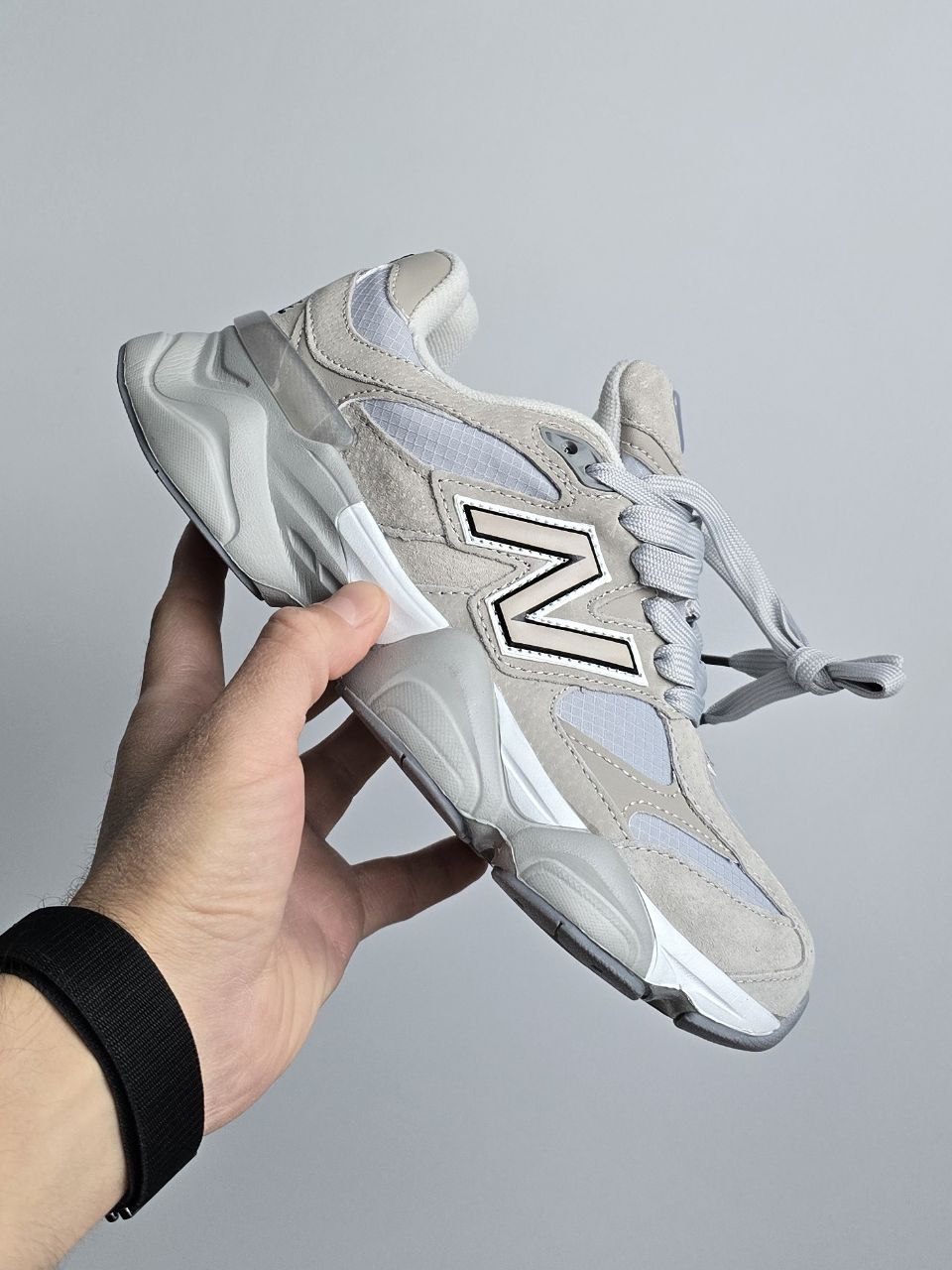 New Balance 9060 Gore-Tex Sand / Light Grеy - Зображення 2