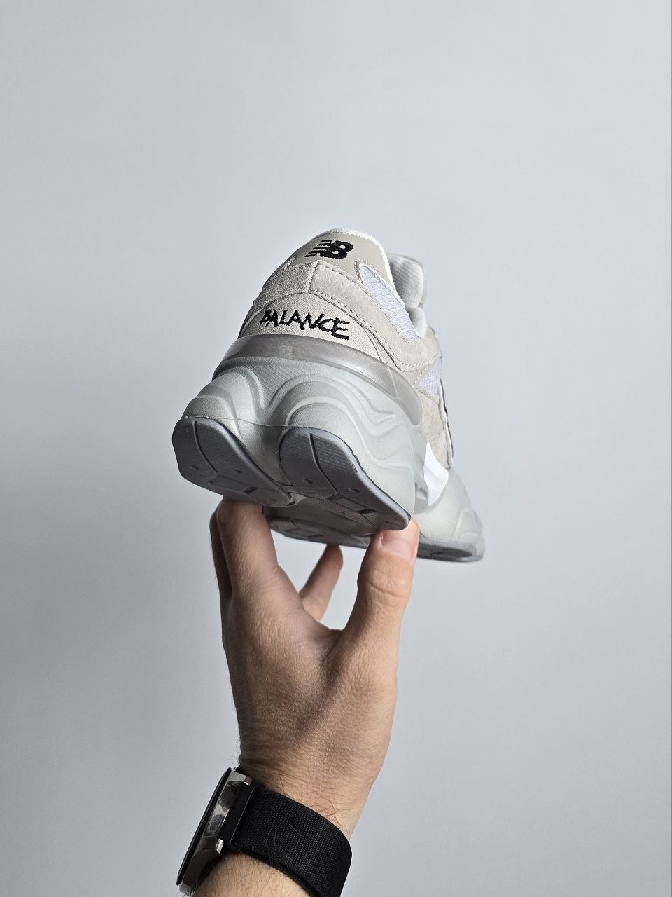 New Balance 9060 Gore-Tex Sand / Light Grеy - Зображення 5