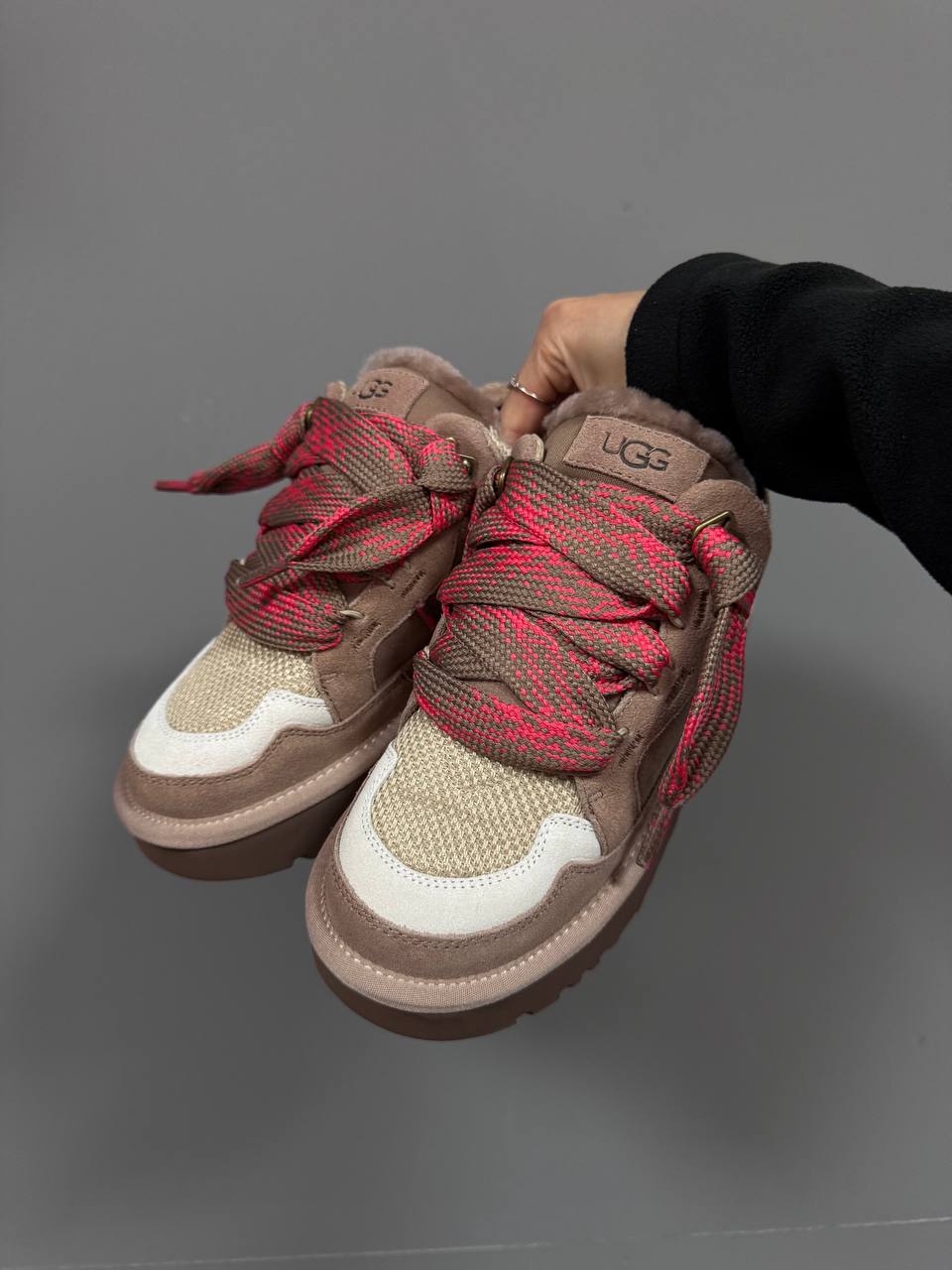 Ugg Lowmel Sneakers Brown/Red - Зображення 4