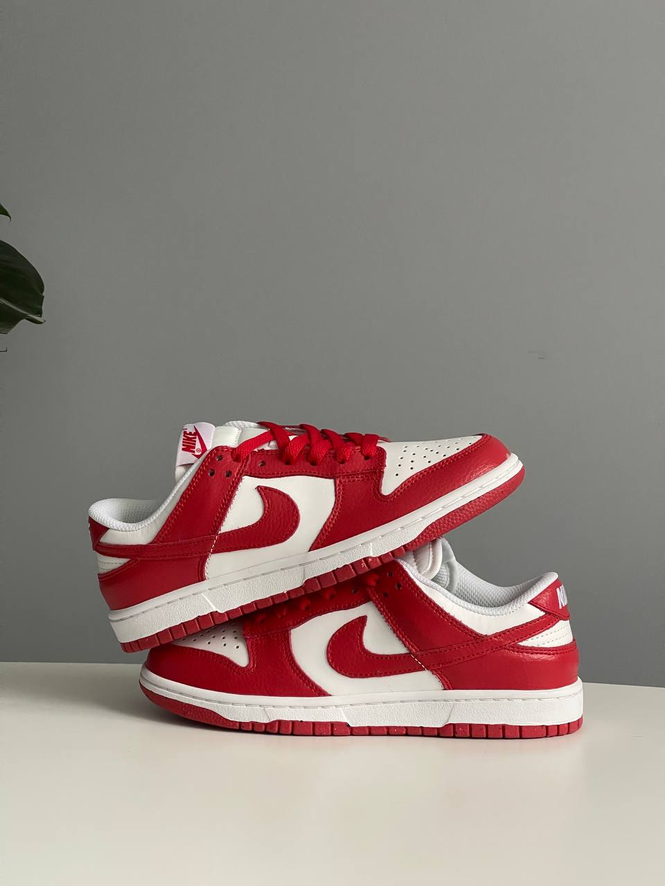Nike Dunk Low Next Nature Gym Red/White - Зображення 3