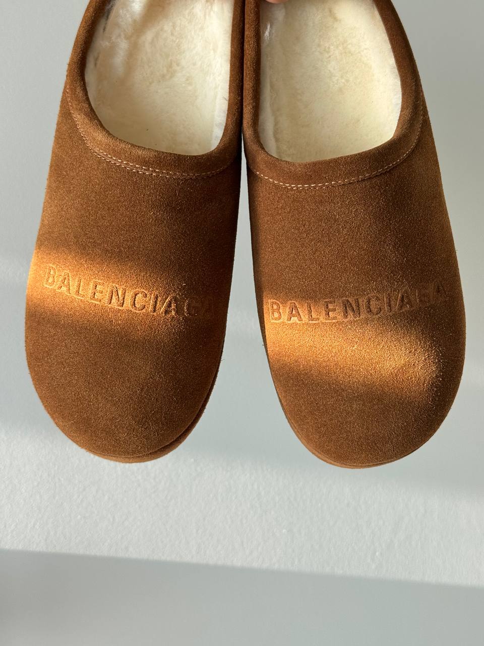 Balenciaga Alaska Soft Platform Mules Brown - Зображення 4