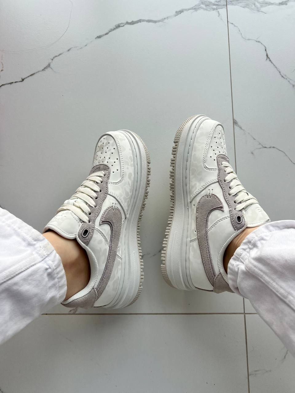 Nike Air Force 1 Low Luxe Light Purple v2 - Зображення 3