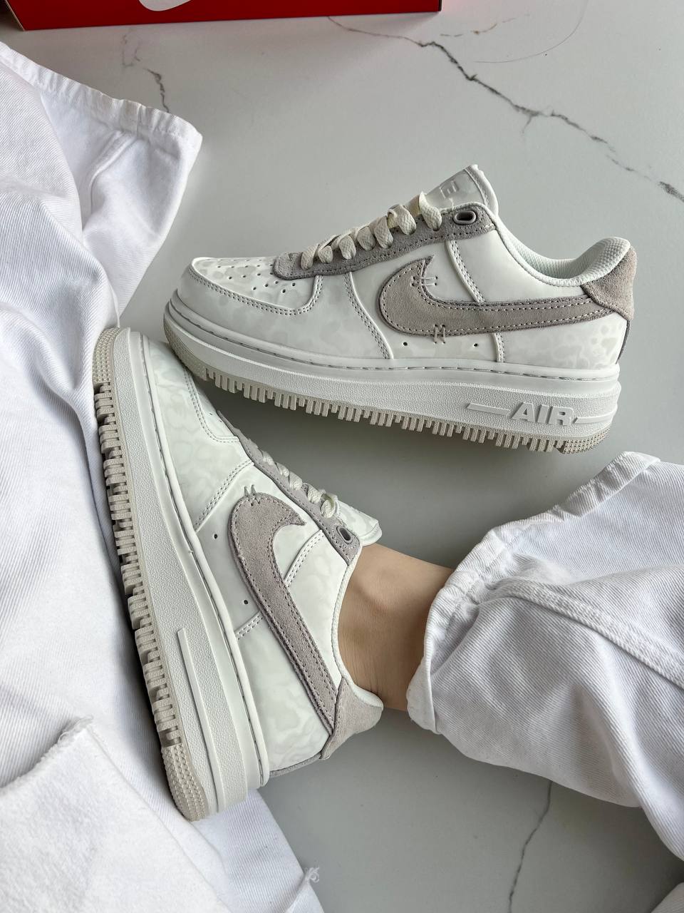 Nike Air Force 1 Low Luxe Light Purple v2 - Зображення 4