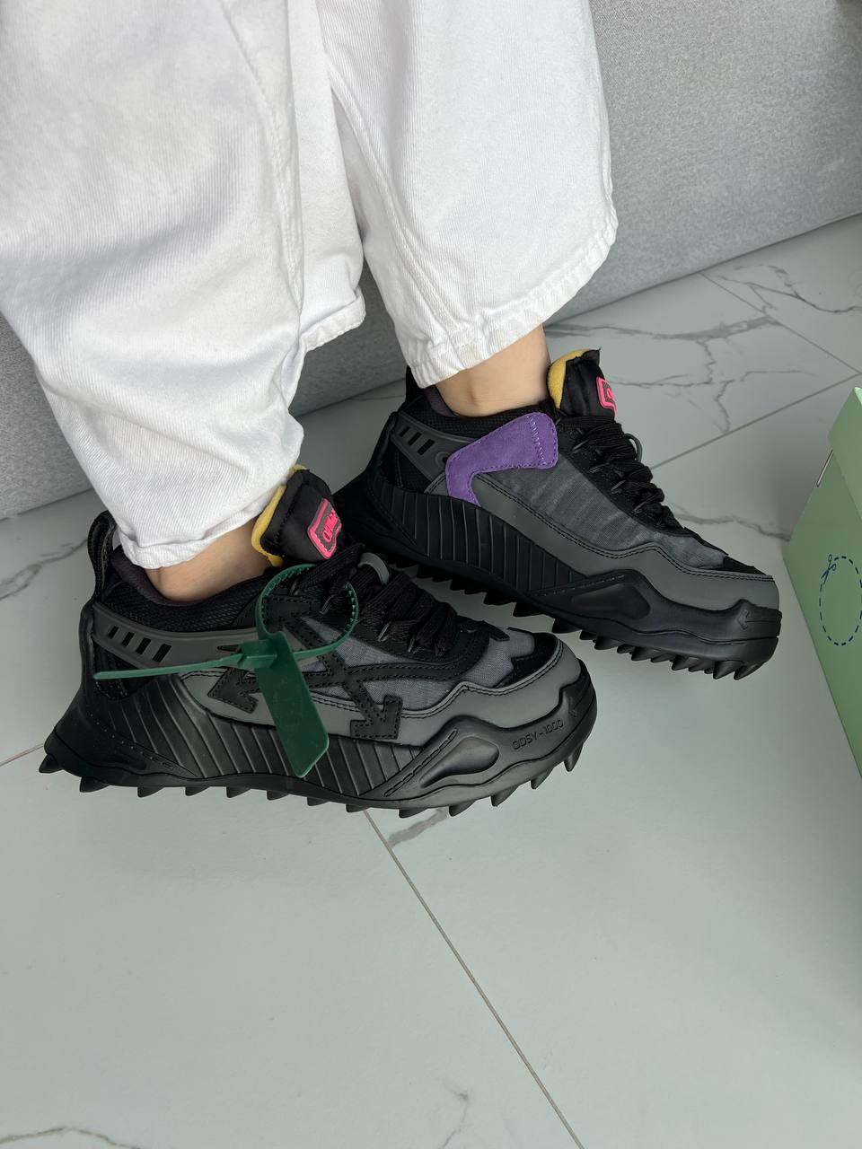 Off-White Odsy-1000 Black Grey