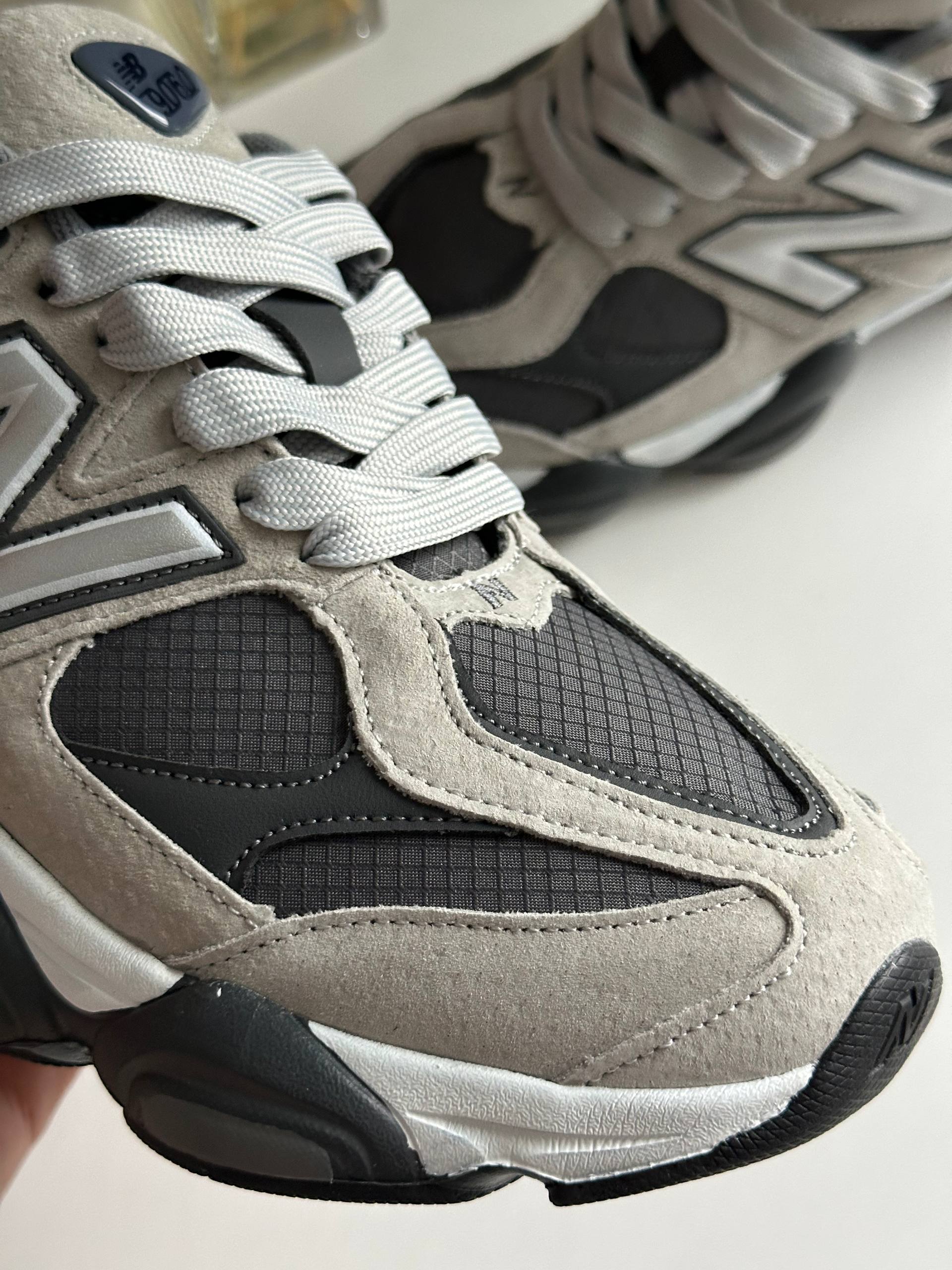 New Balance 9060 Light Grey Graphite Thermo - Зображення 5
