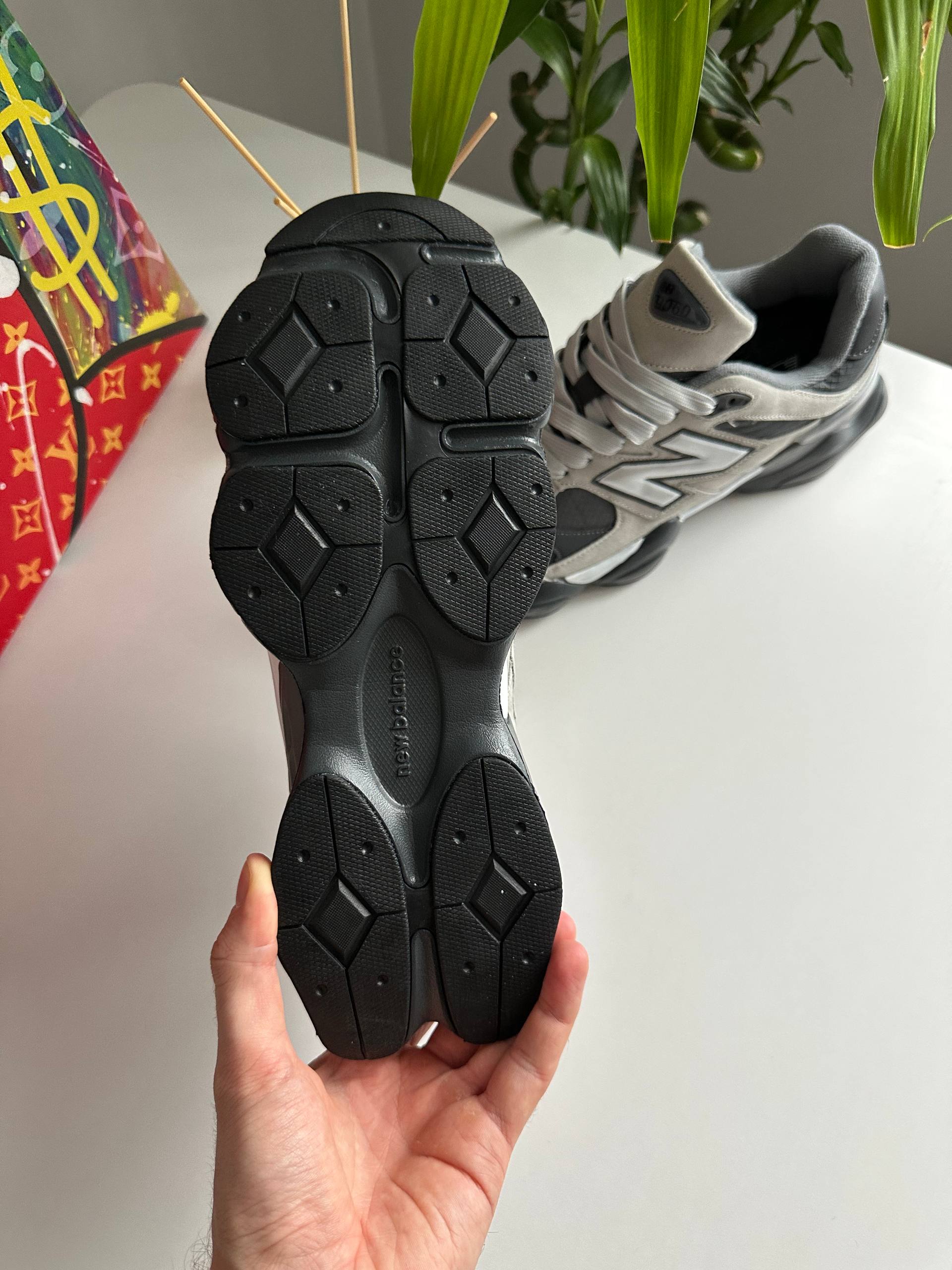 New Balance 9060 Light Grey Graphite Thermo - Зображення 7