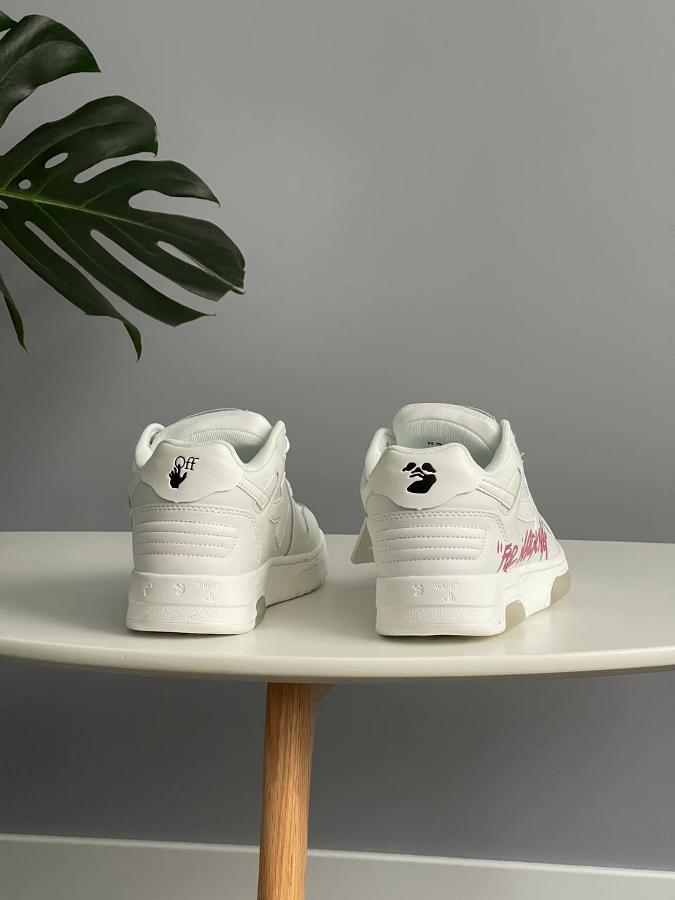 Off White For Walking White Pink Logo - Зображення 4