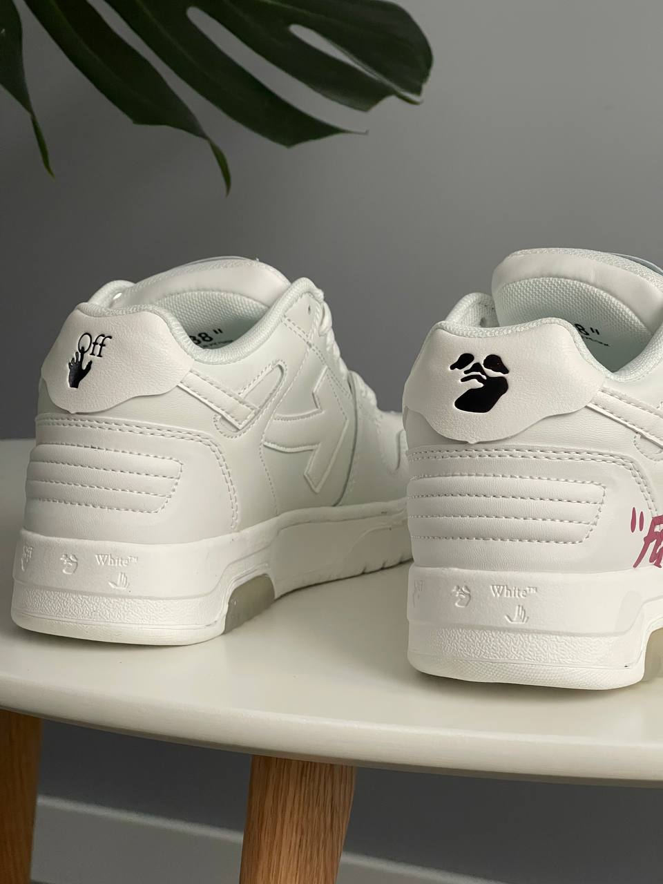 Off White For Walking White Pink Logo - Зображення 5