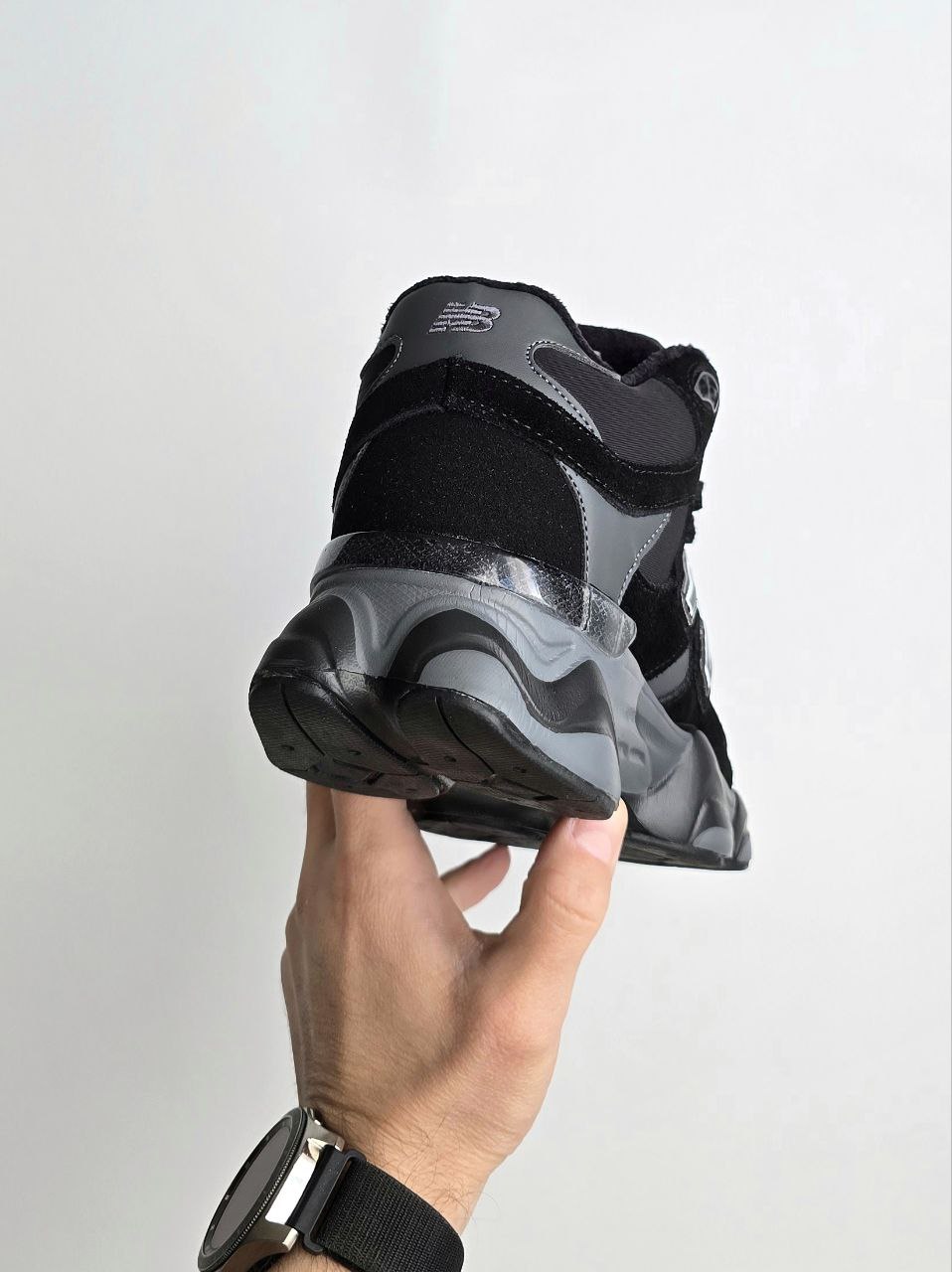 New Balance 9060 Fur Black/Gray - Зображення 5