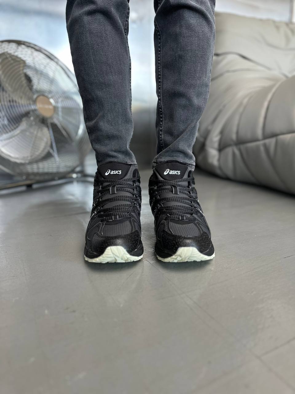 Asics Gel-Kahana 8 High Black Grey Fur - Зображення 6