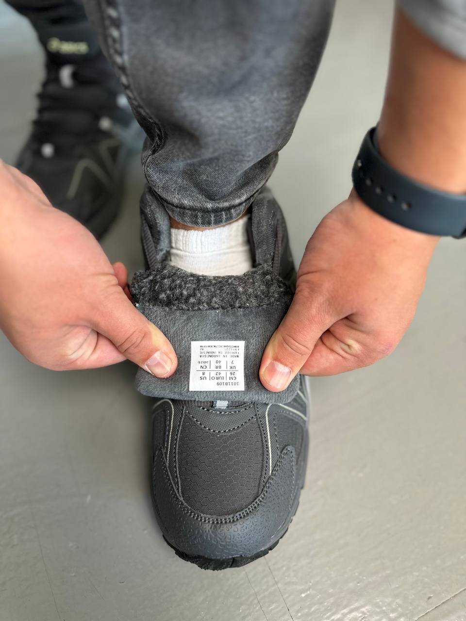 Asics Gel-Kahana 8 High Dark Grey Fur - Зображення 7