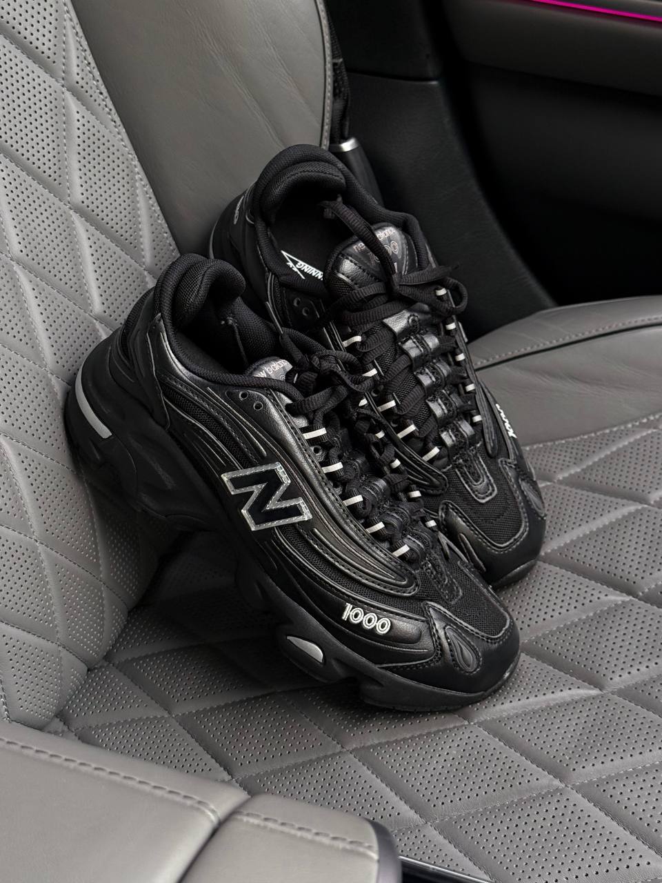 New Balance 1000 Black Leather - Зображення 6