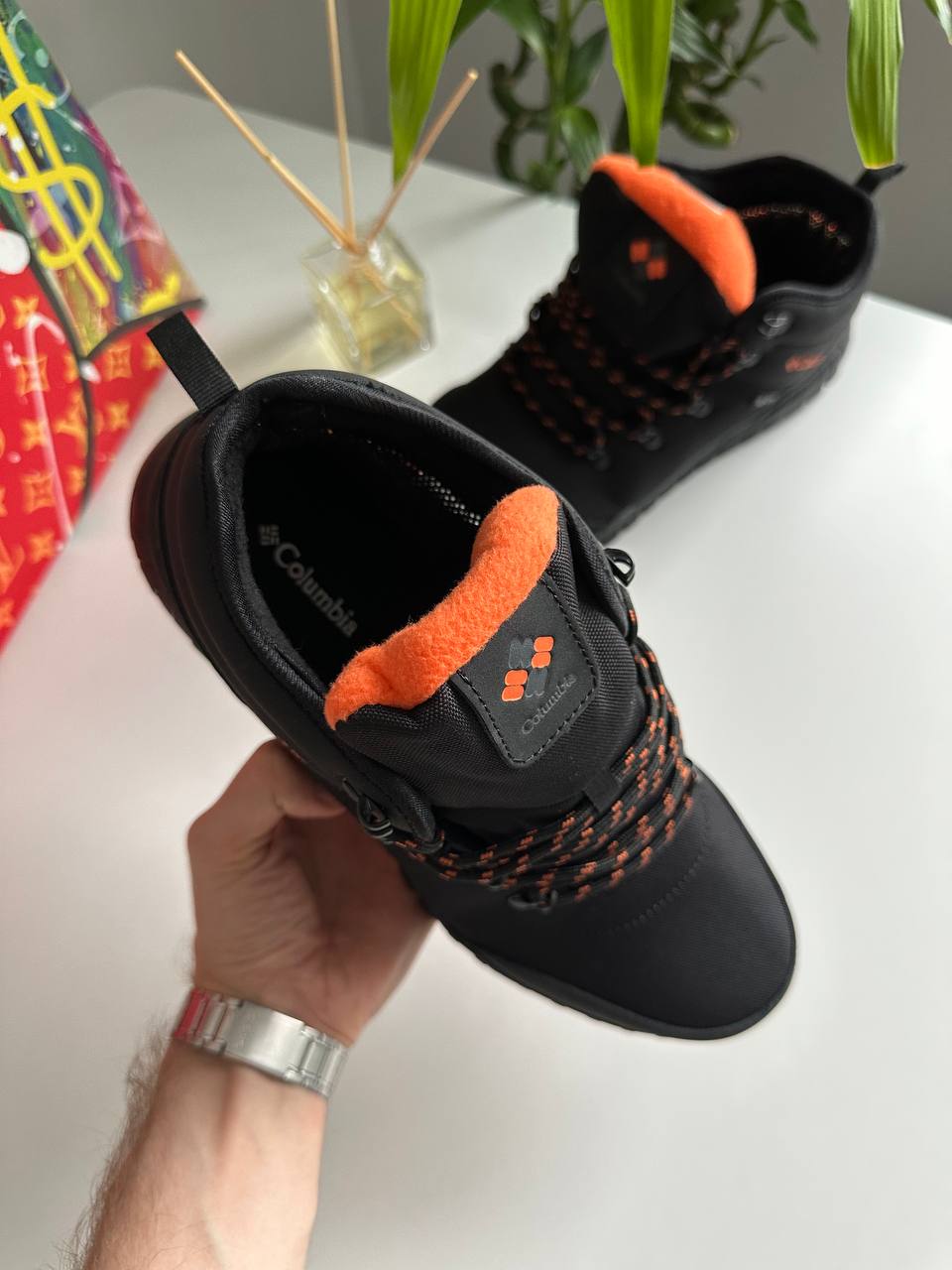 Columbia Waterproof Firebanks Mid GTX Black Orange - Зображення 3