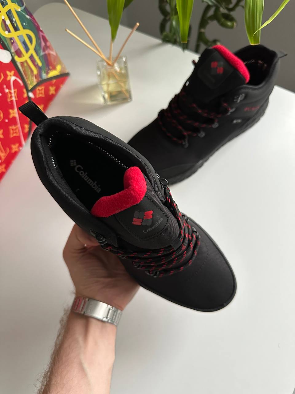 Columbia Waterproof Firebanks Mid GTX Black Red - Зображення 3