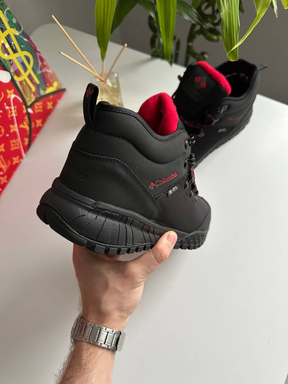 Columbia Waterproof Firebanks Mid GTX Black Red - Зображення 6