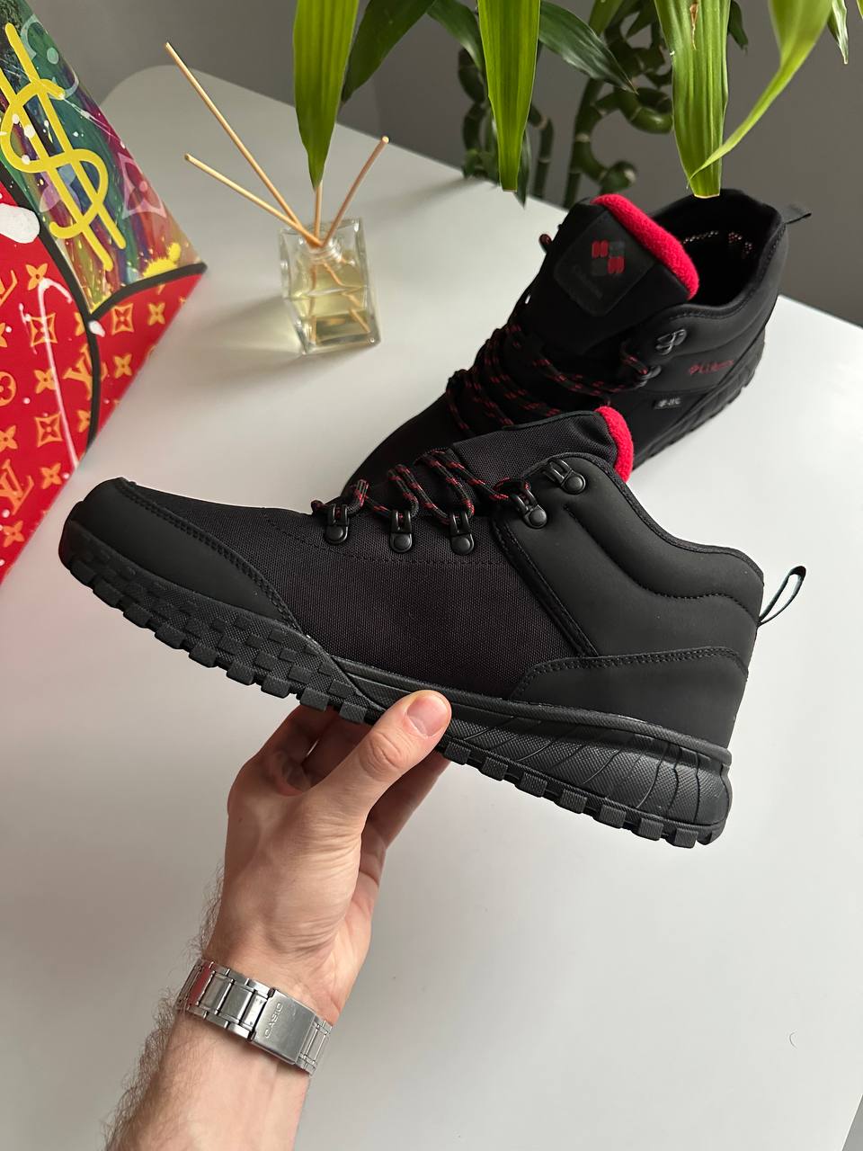 Columbia Waterproof Firebanks Mid GTX Black Red - Зображення 5