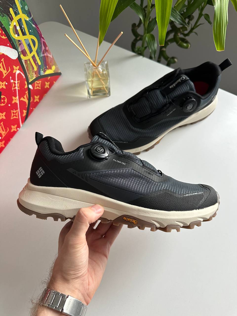 Columbia X-Mission BOA Gore-Tex Dark Grey Blue