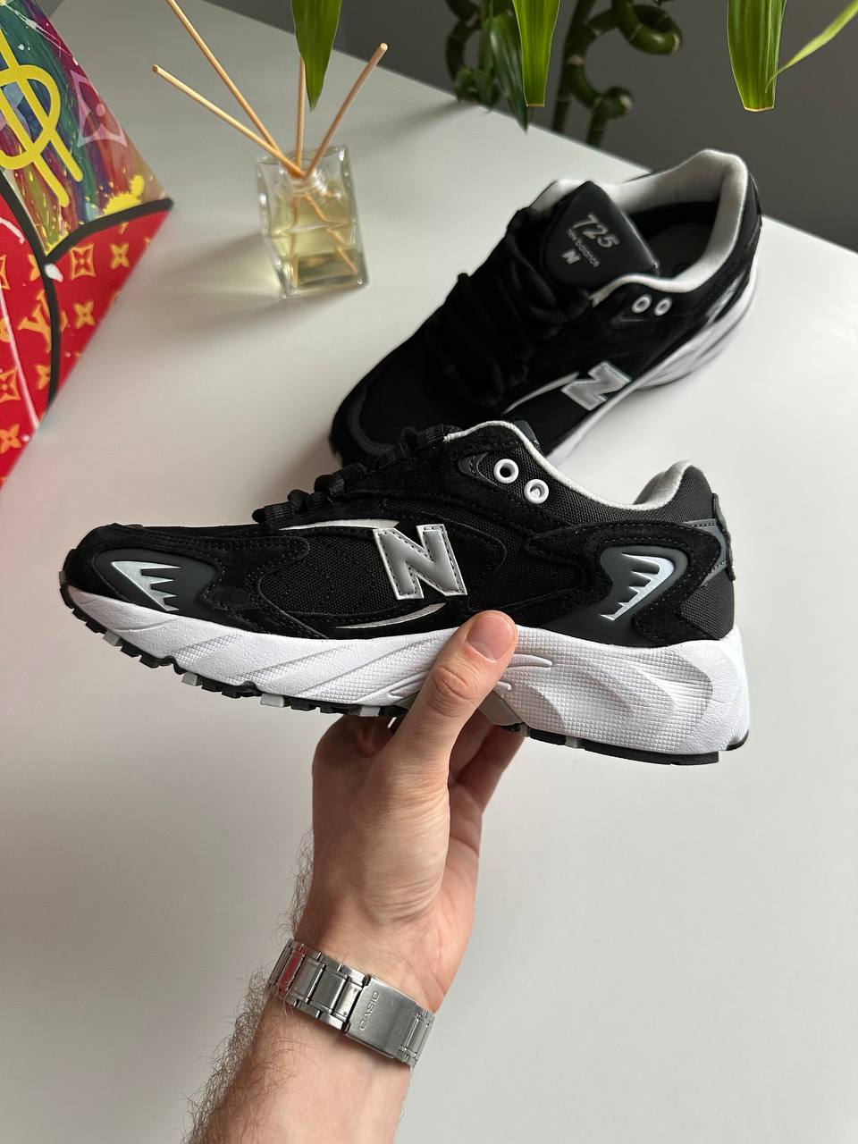 New Balance 725 Black White Thermo - Зображення 4