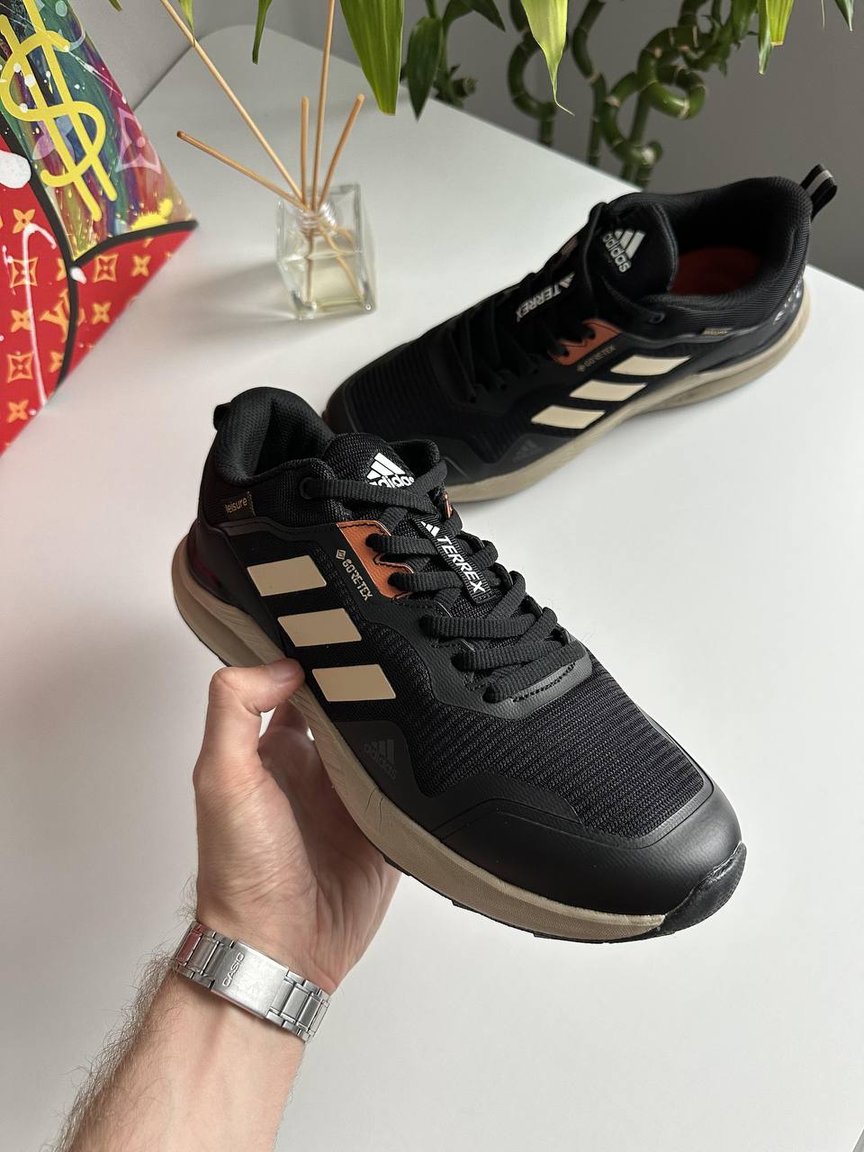 Adidas Terrex Gore‑Tex Black Beige - Зображення 2