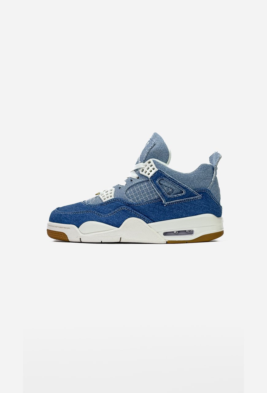Nike Air Jordan 4 Retro Denim Worn Blue