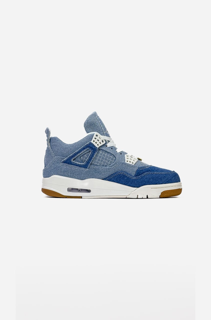 Nike Air Jordan 4 Retro Denim Worn Blue - Зображення 2