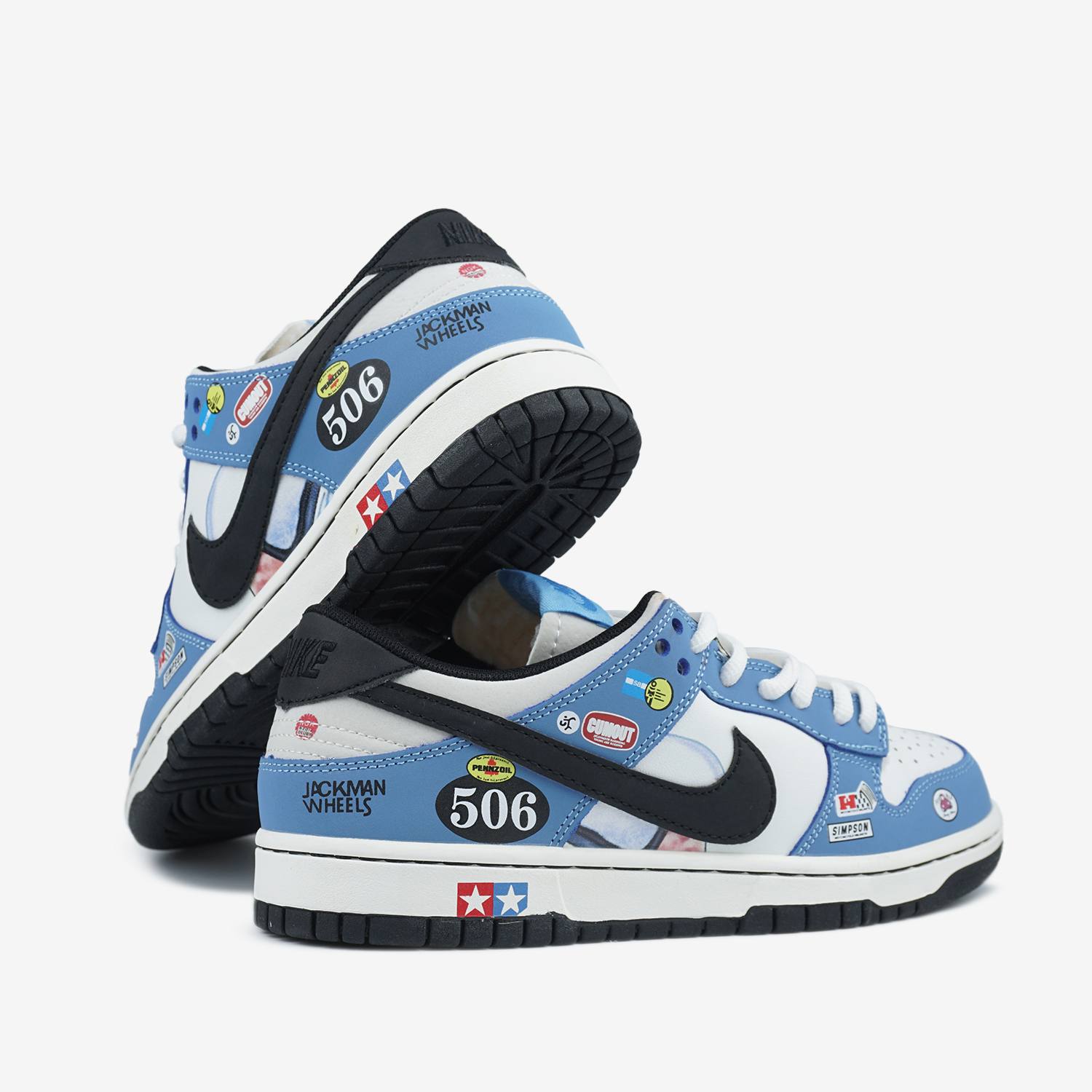 Nike Dunk Low Rally Blue White - Зображення 5