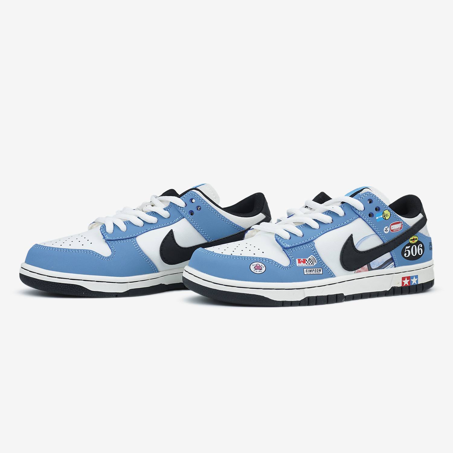 Nike Dunk Low Rally Blue White - Зображення 4