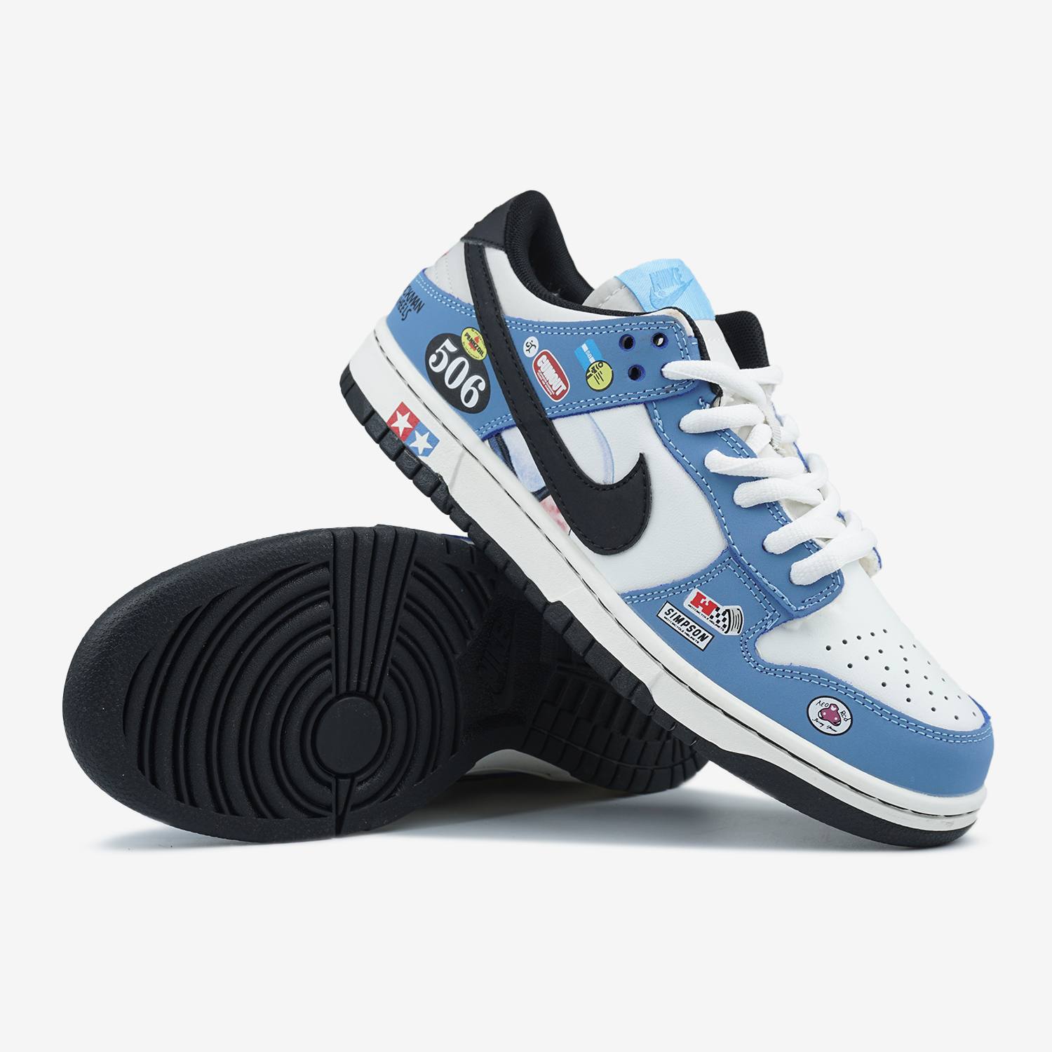 Nike Dunk Low Rally Blue White - Зображення 3