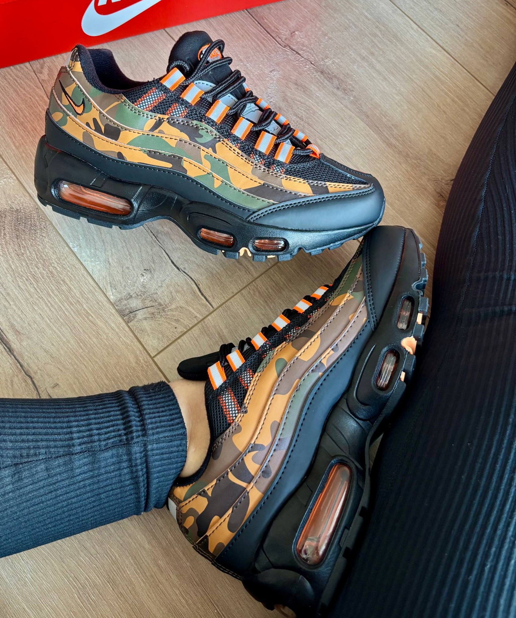 Nike Air Max 95 OG Court Orange Camo - Зображення 2
