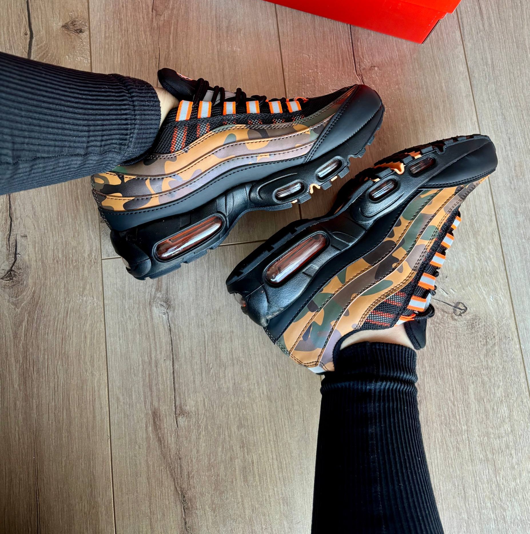 Nike Air Max 95 OG Court Orange Camo - Зображення 3