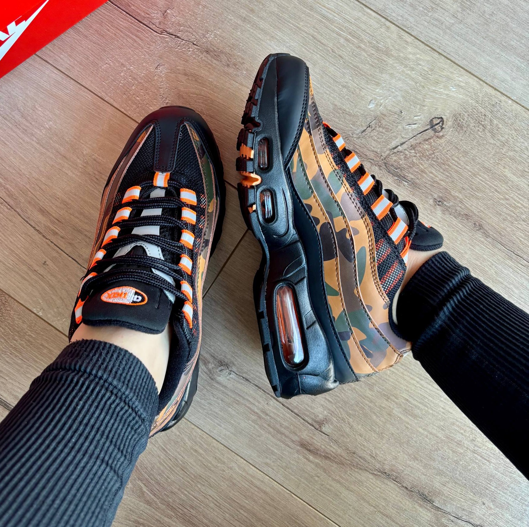 Nike Air Max 95 OG Court Orange Camo - Зображення 4