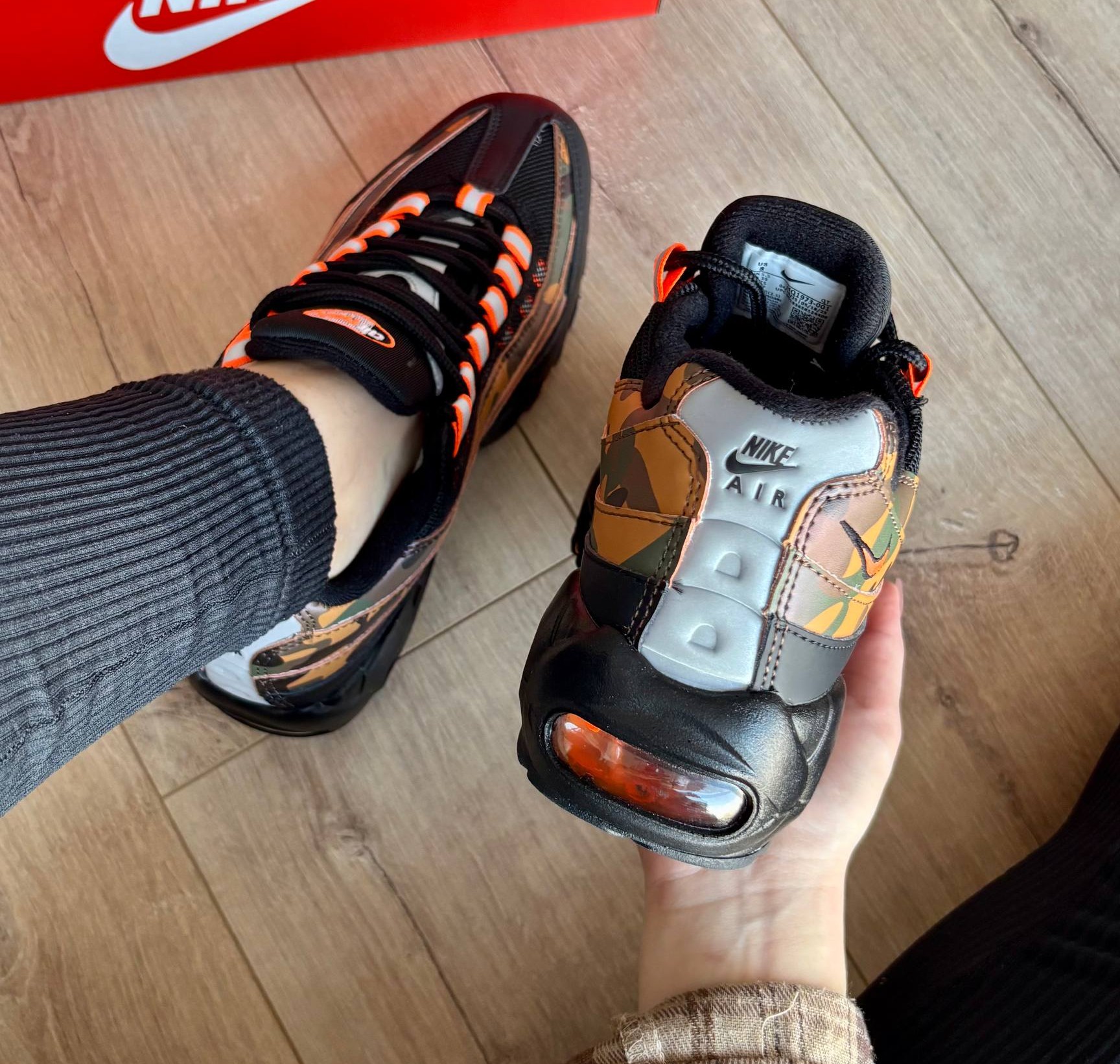 Nike Air Max 95 OG Court Orange Camo - Зображення 6