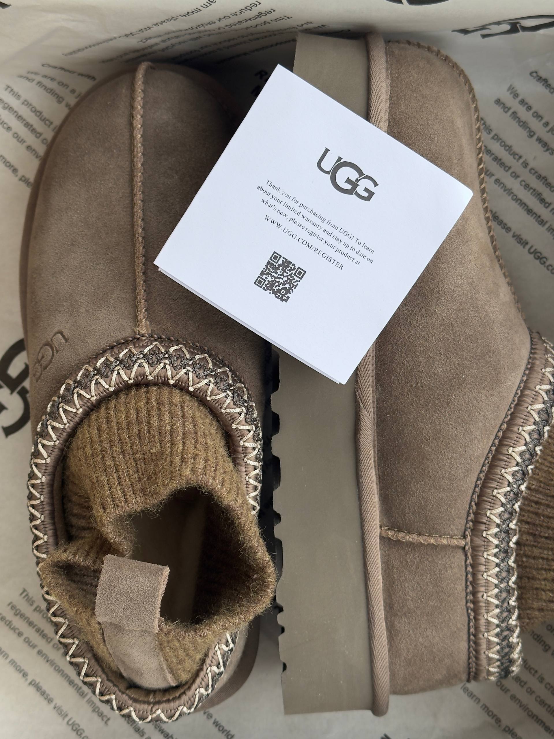 Ugg Tasman Sock Hicory - Зображення 6