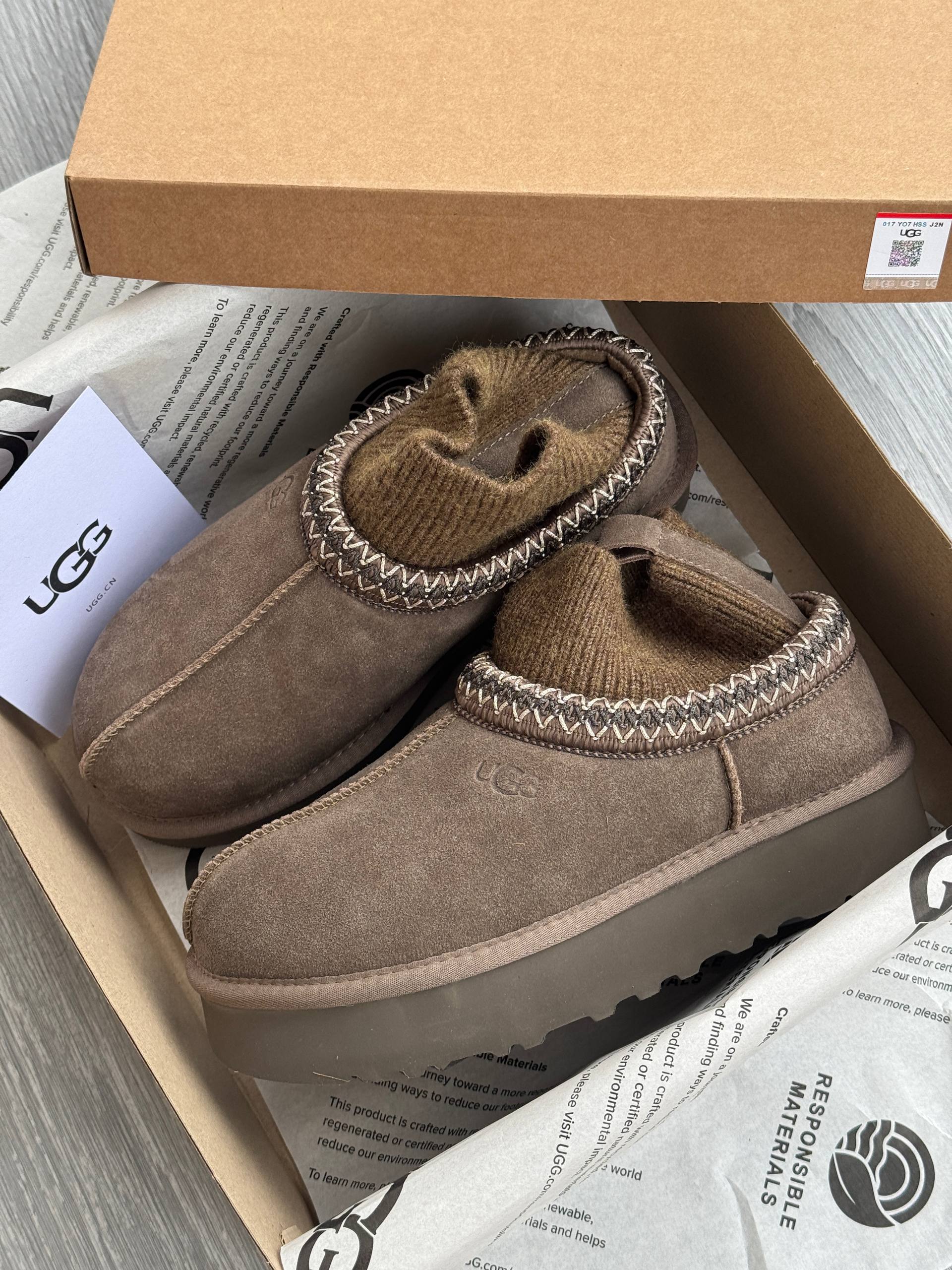 Ugg Tasman Sock Hicory - Зображення 3