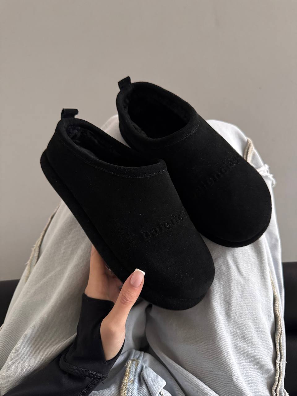 Balenciaga Alaska Soft Platform Mules Black - Зображення 6