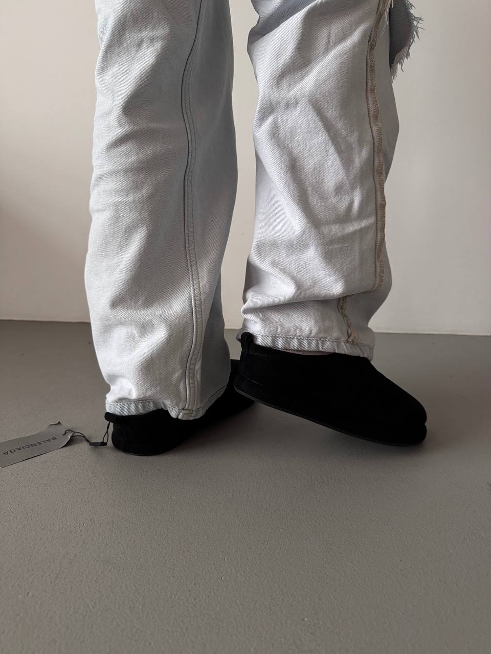 Balenciaga Alaska Soft Platform Mules Black - Зображення 2