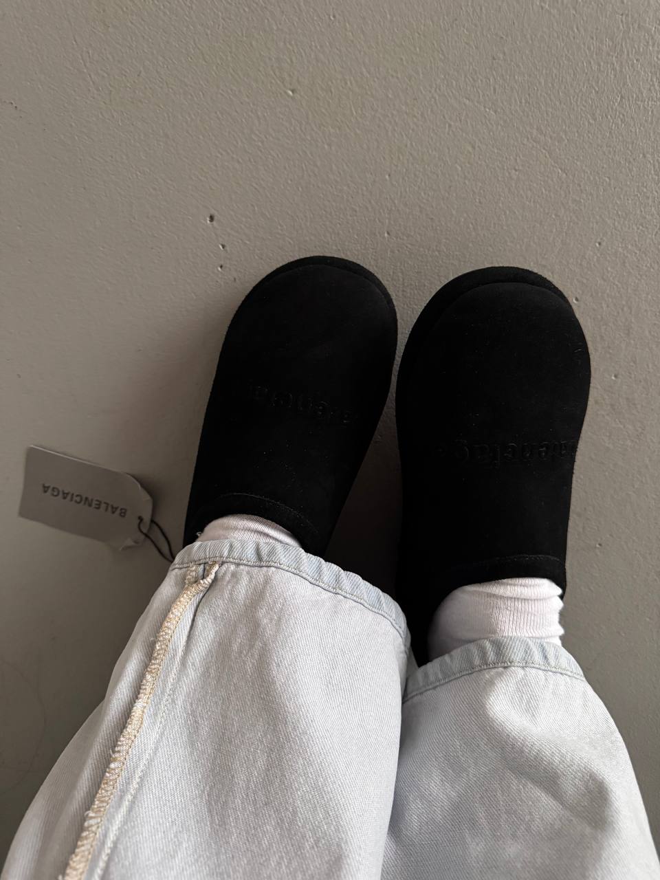 Balenciaga Alaska Soft Platform Mules Black - Зображення 5