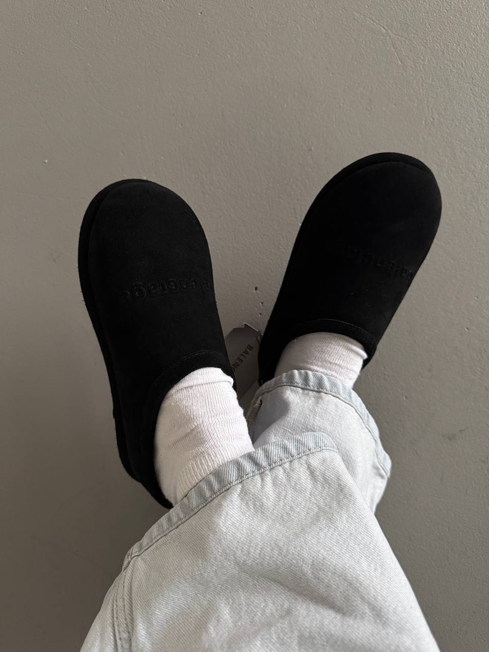 Balenciaga Alaska Soft Platform Mules Black - Зображення 4